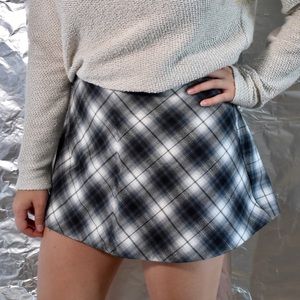 urban outfitters plaid skirt
